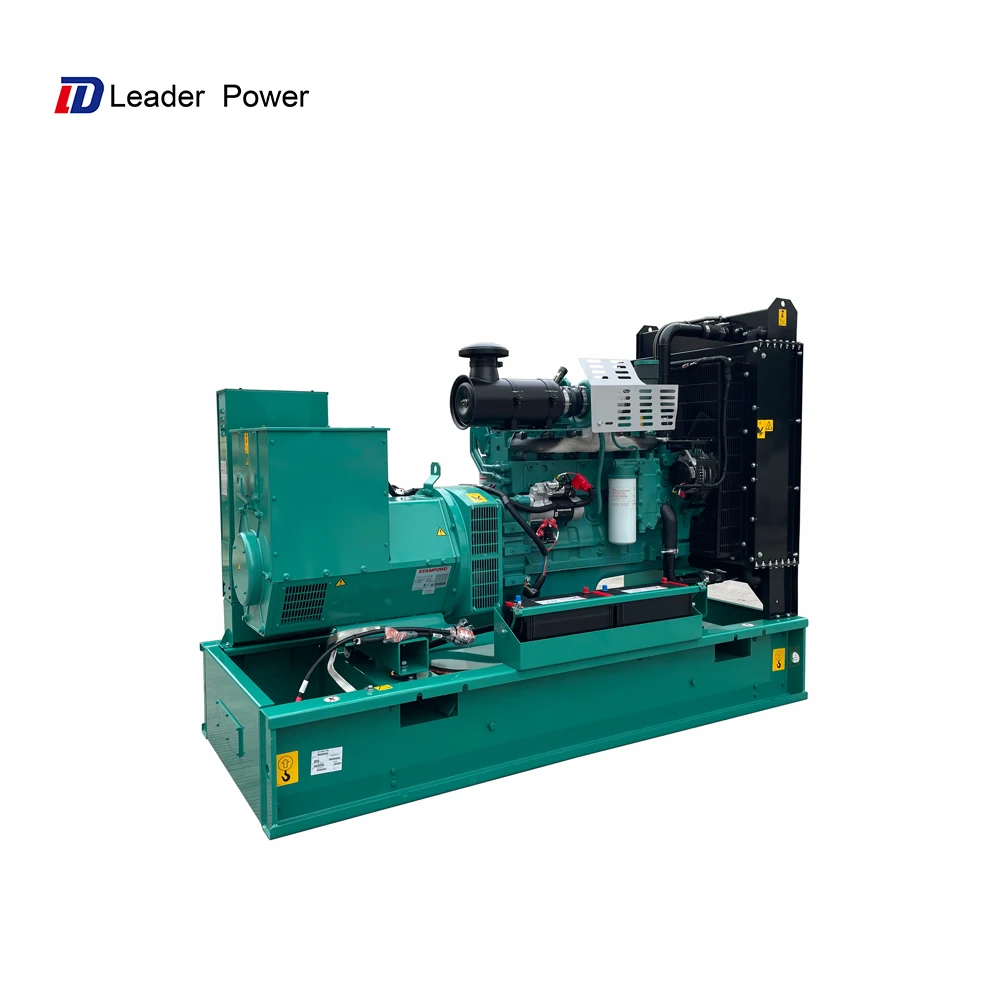 Leader Power Factory Price High Quality Diesel Generator 160kw 200kva Three Phase Low Noise Silent Soundproof Diesel Genset