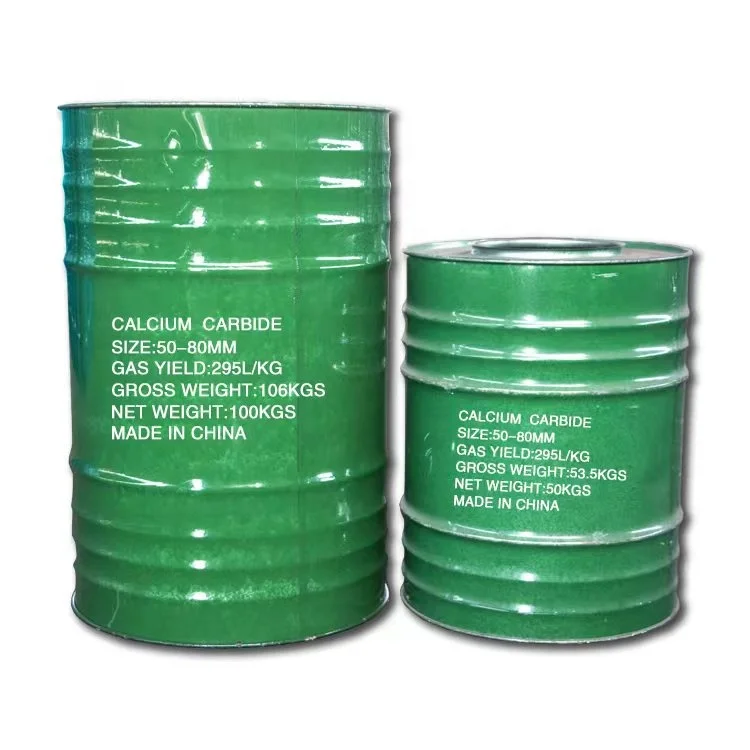 China Inorganic Chemicals Professional calcium carbide 50-80mm for export