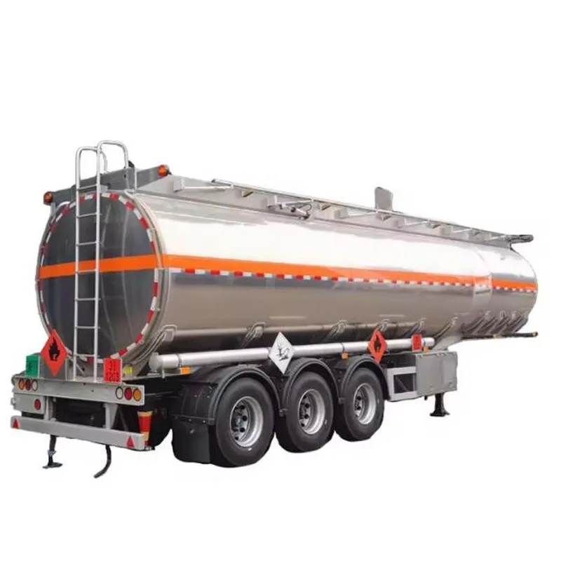 High Quality 42000 Liter Rugged Fuel Tank Tanker Semi Trailer For Sale