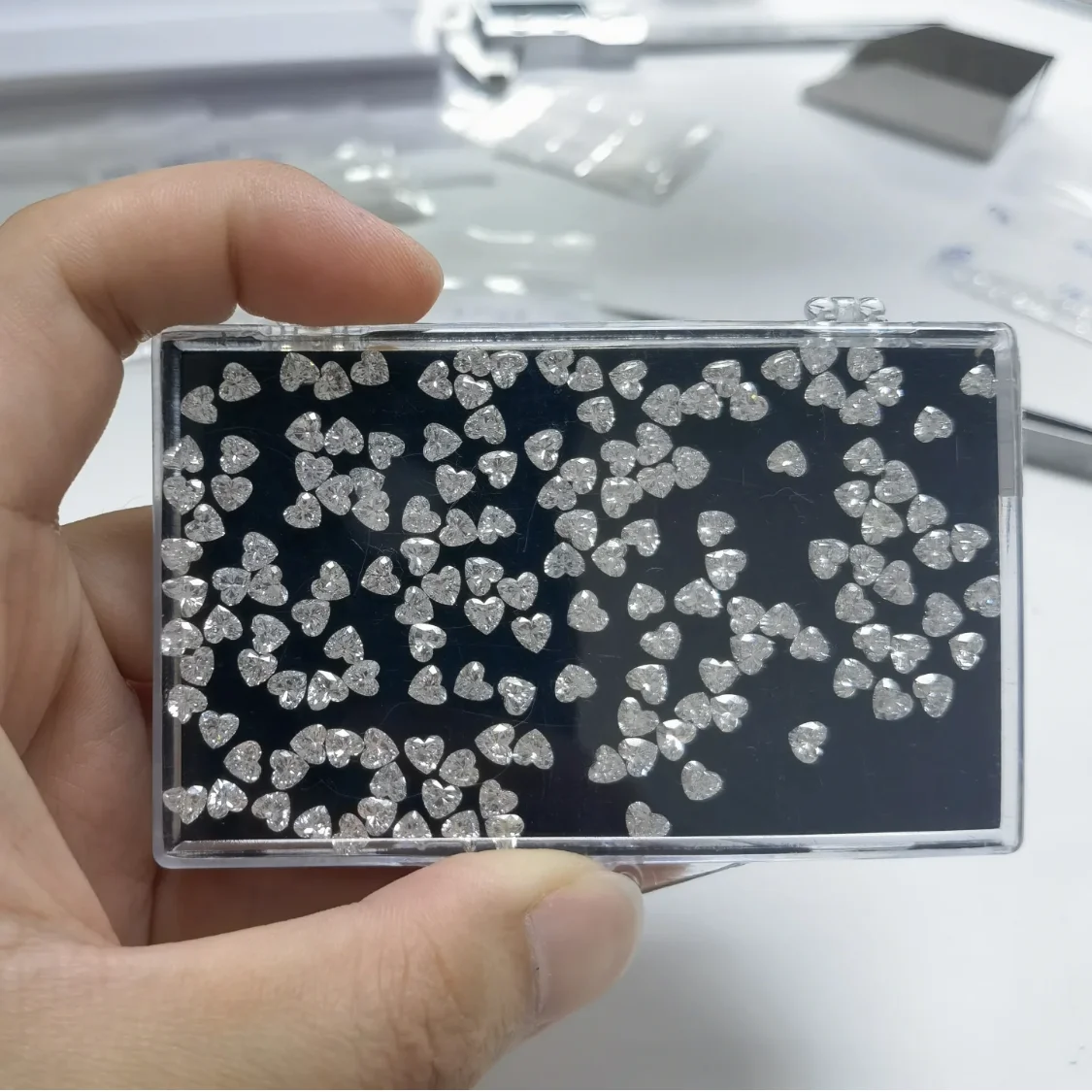Factory Wholesale Price Igi Certified 1-5ct Round Cut Large Synthetic Diamond Hpht Cvd Fancy Shape Lab Grown Diamond