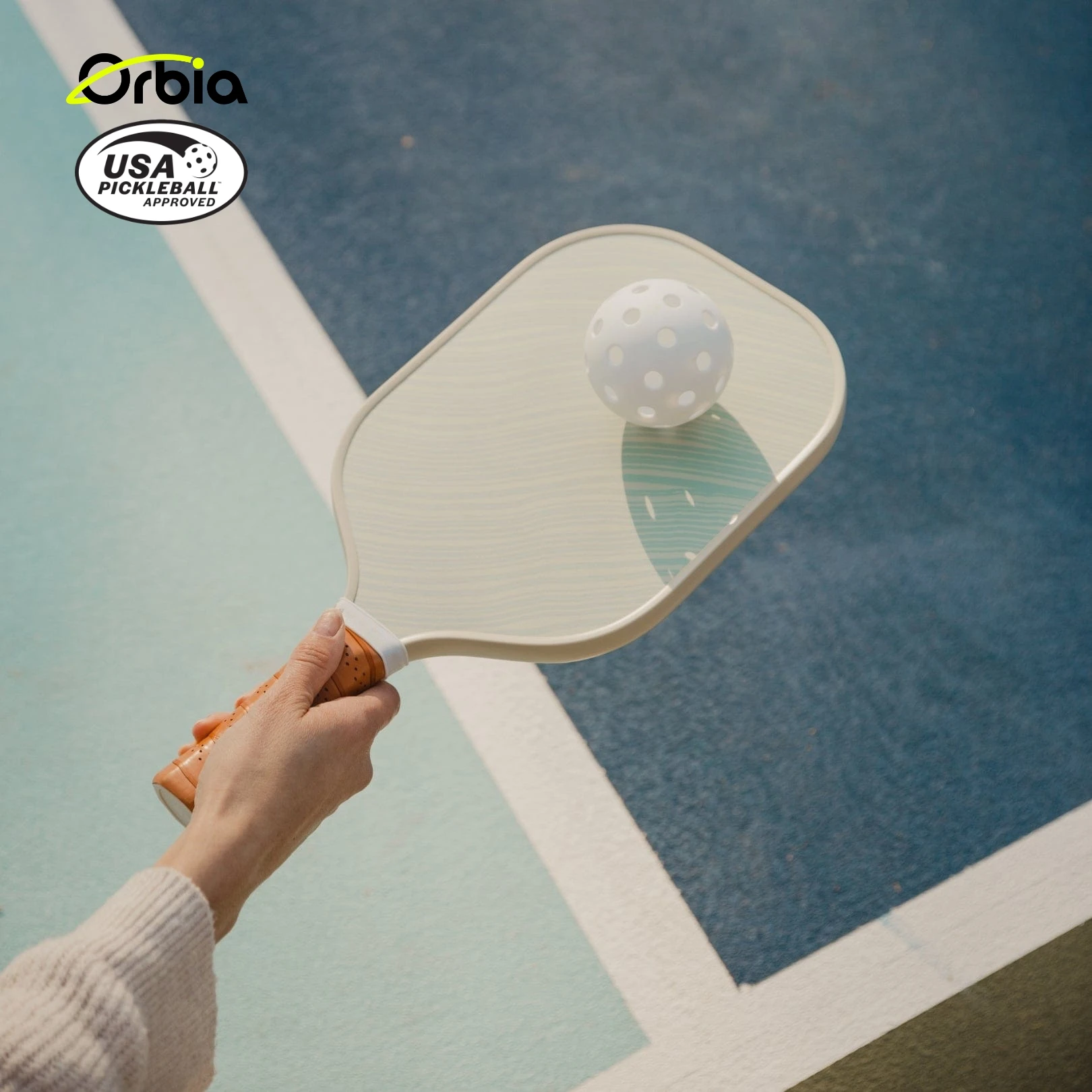 Orbia Sports Pro Pickleball Paddles Custom Logo Rough Surface Carbon Fiber Pickleball Paddles Most Selling Product In Alibaba