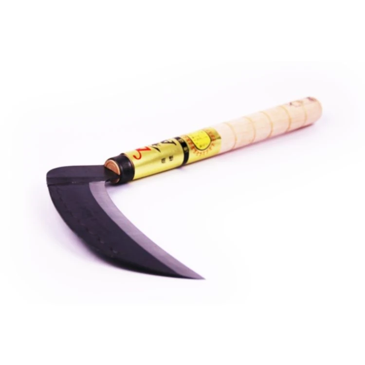 Высокое качество, OEM, деревянные ножницы, оптовая продажа, садоводство, свалка, широкие изгибы, лезвие для сбора урожая, серп Тайваньского типа