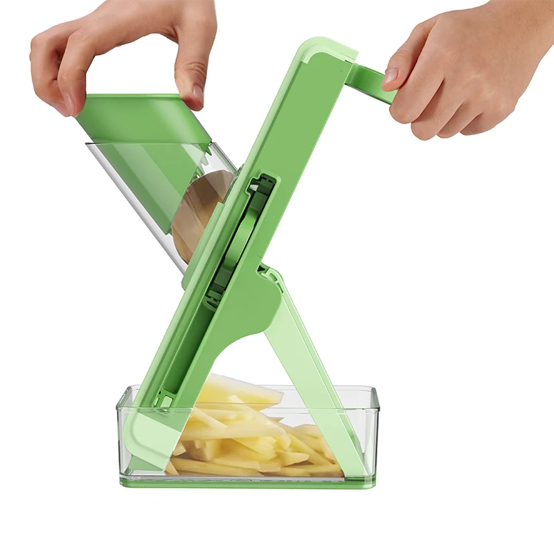 Multi-functional Vegetable Chopper Potato Slicer Mandoline Slicer for Kitchen with Adjustable Thickness