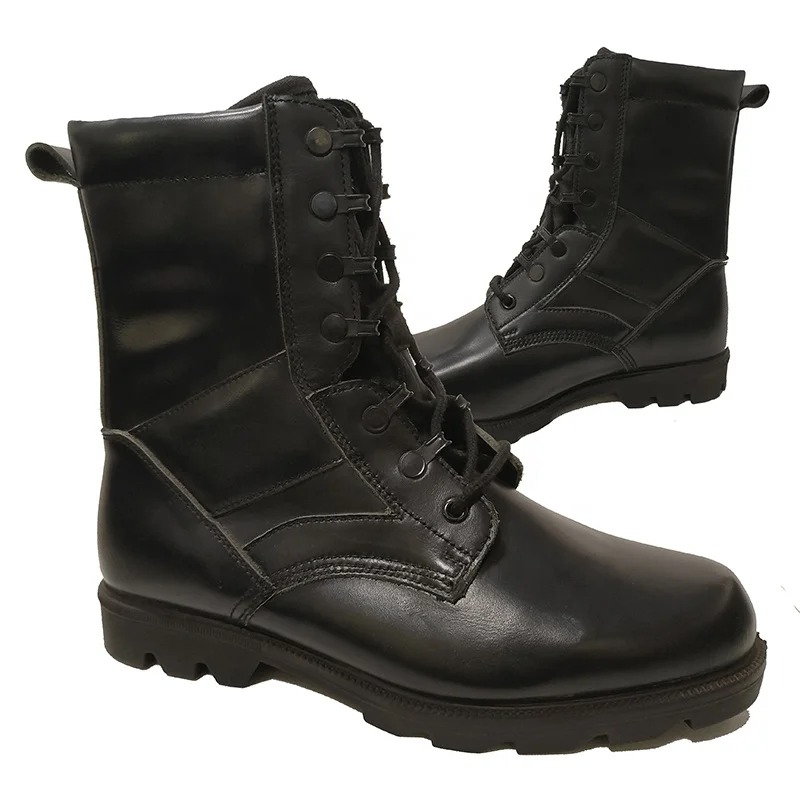Quality Motorcycle Leather Heavy Duty Boots Patrol Tactical Customized Design Wholesale Manufacturer