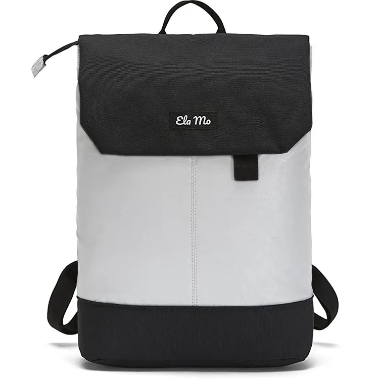 Roll Top Custom Eco-friend Lightweight Water-resistant Recycled Travel Daily Rucksack Back Pack School Backpack