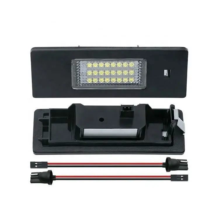 Car LED Accessories Car LED License Plate Light for BMW E81 E87 E63 E64 Z4 E85 E86