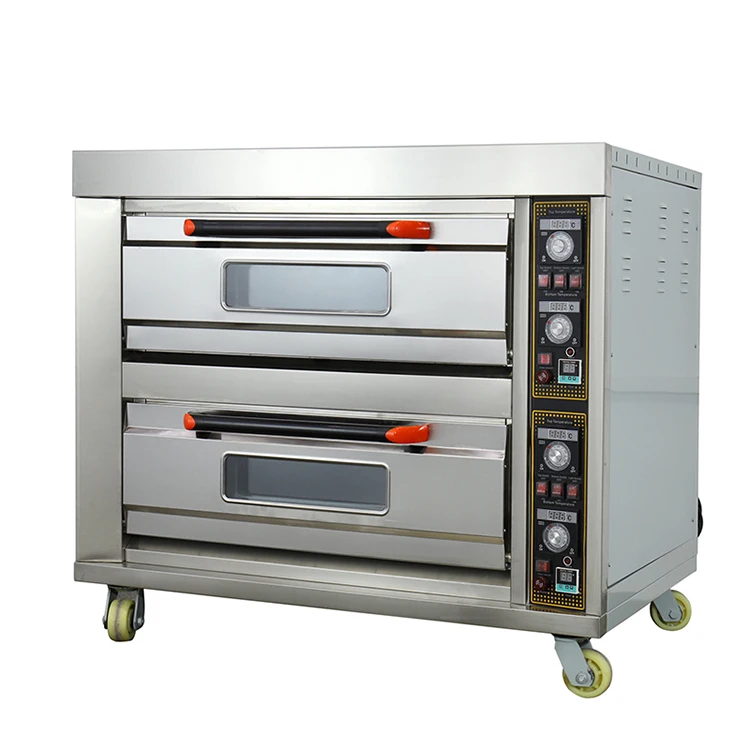 HGD-40D новый дизайн электрическая духовка Для Выпечки Пиццы 2 колода 4