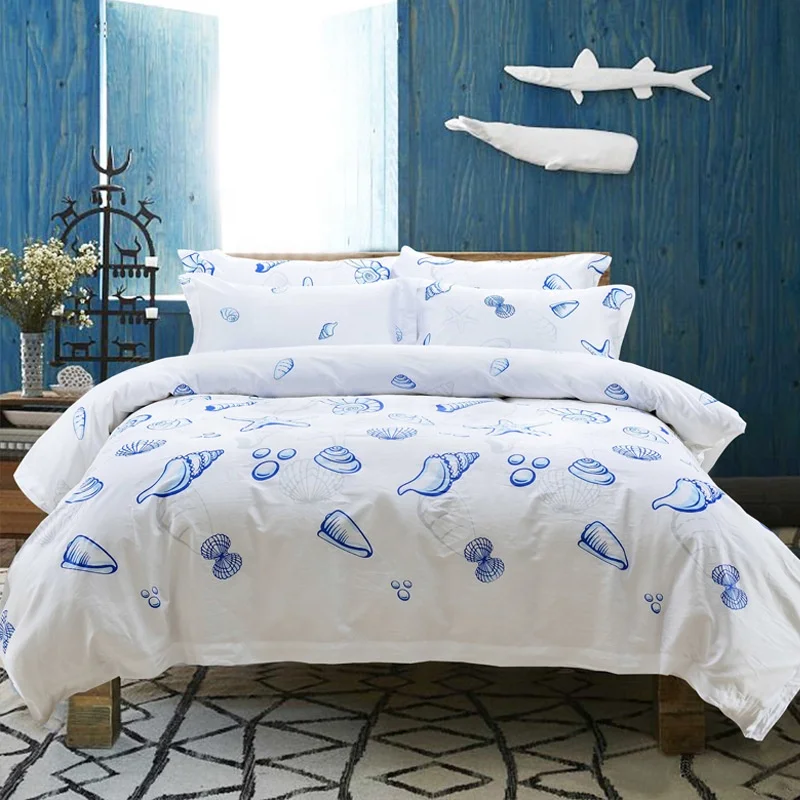 luxury style print pattern design duvet bedding comforter bed sheets set home bedding set solid bed