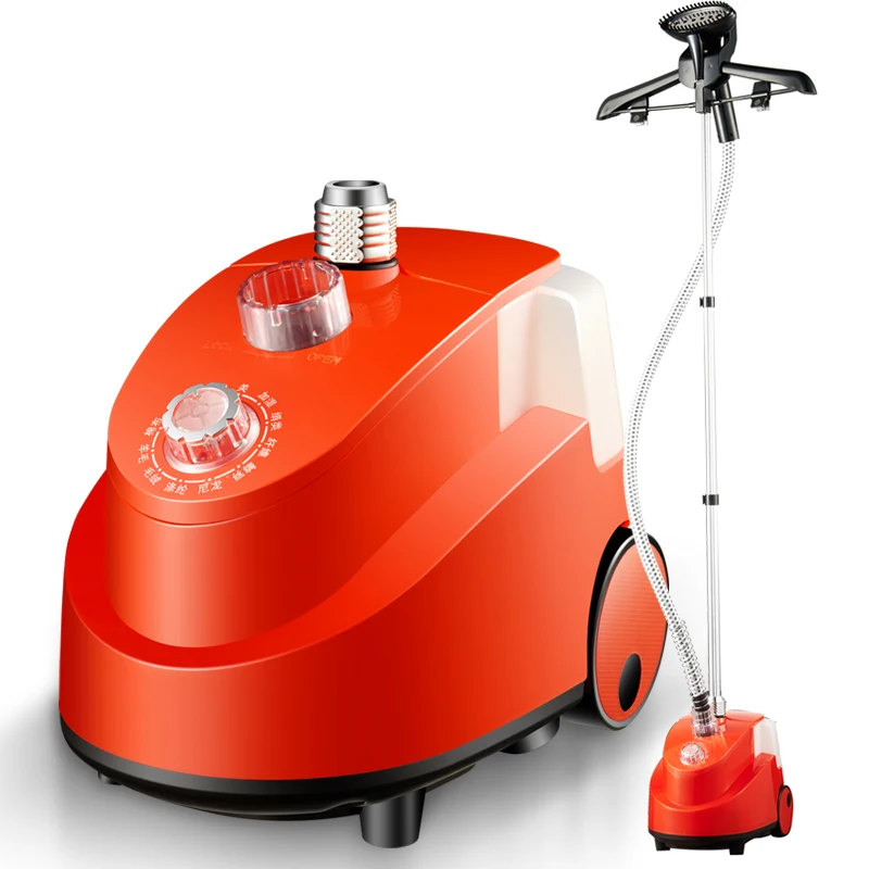 Красный отпариватель для одежды 1800 Вт, регулируемый отпариватель для одежды с 11 режимами