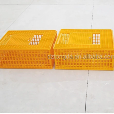 6Kg Weight Plastic Cage Chicken Transport Cage Price Live Chicken Cage for Sale