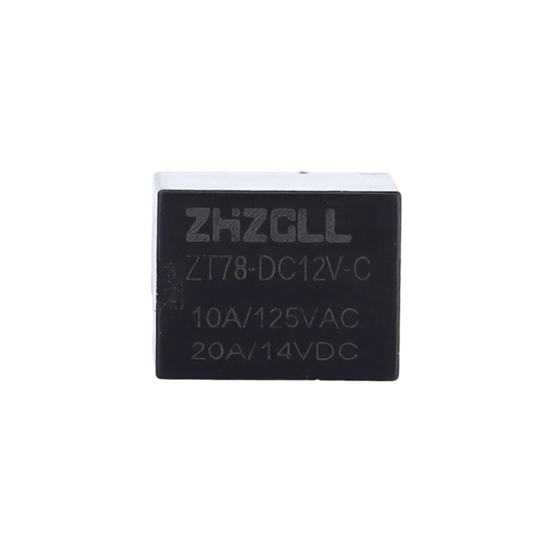 Zhenglin ZT78-DC12V-C-10A 20A  T78 relay 12v 5 pin automotive micro mini relay