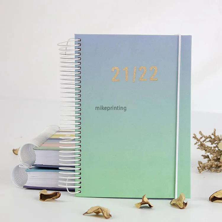 Customizable Journal Printing Agenda Daily 365 Years Planner A5 Spiral Notebook