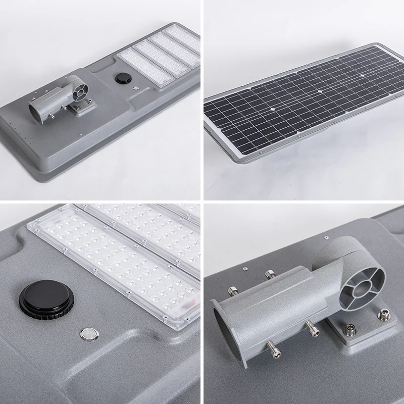 50W 80W 100W 8m solar street light system dusk to dawn integrated led solar lights outdoor street