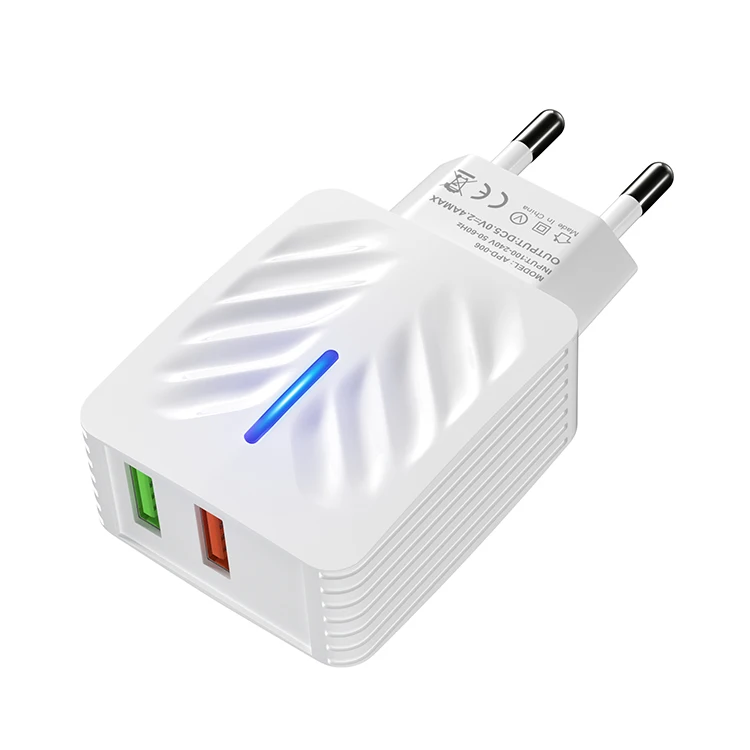 Quick charger 3A USB charger mobile phone wall charger US EU plug adapter