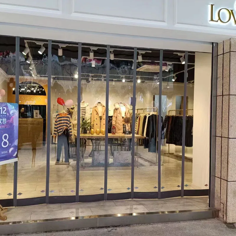 Hot Sale Plastic PVC Strip Magnetic Curtain Door Warm Windbreak Sand Hanging Door Curtain Winter Decoration