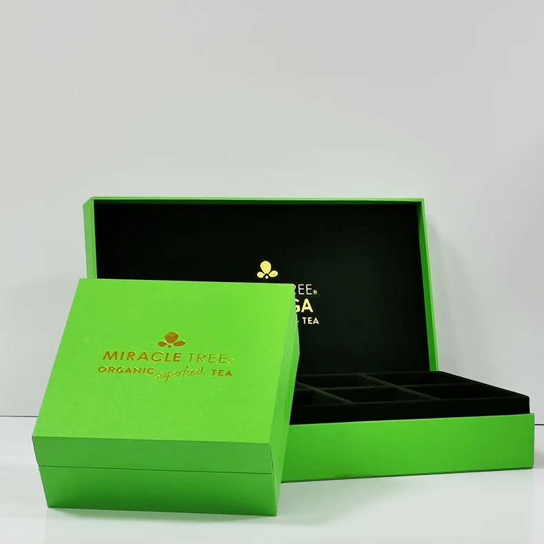 BK33B Luxury Gift Cardboard Packing Custom Tea Box Packaging Design Eco Package Print