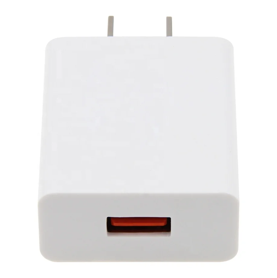 5V 2.1A Max Phone Wall Charger US Plug Mini Single USB Wall Charger Adapter Fast Charging For iPhone Samsung Mobile Phone