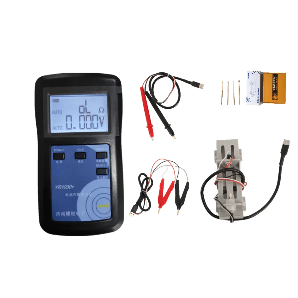 34/5000 YR1030+  Cylindrical Battery Kelvin Clamp 18650 Internal Resistance Tester Instrument car