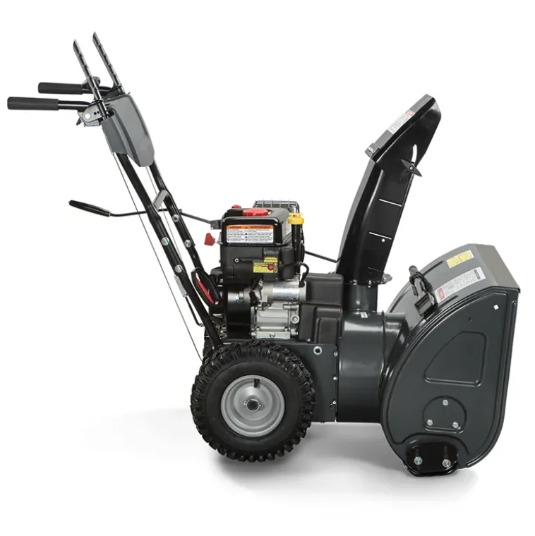 Hand-push friction disc snow dryer gasoline-powered snow remover small snow blower