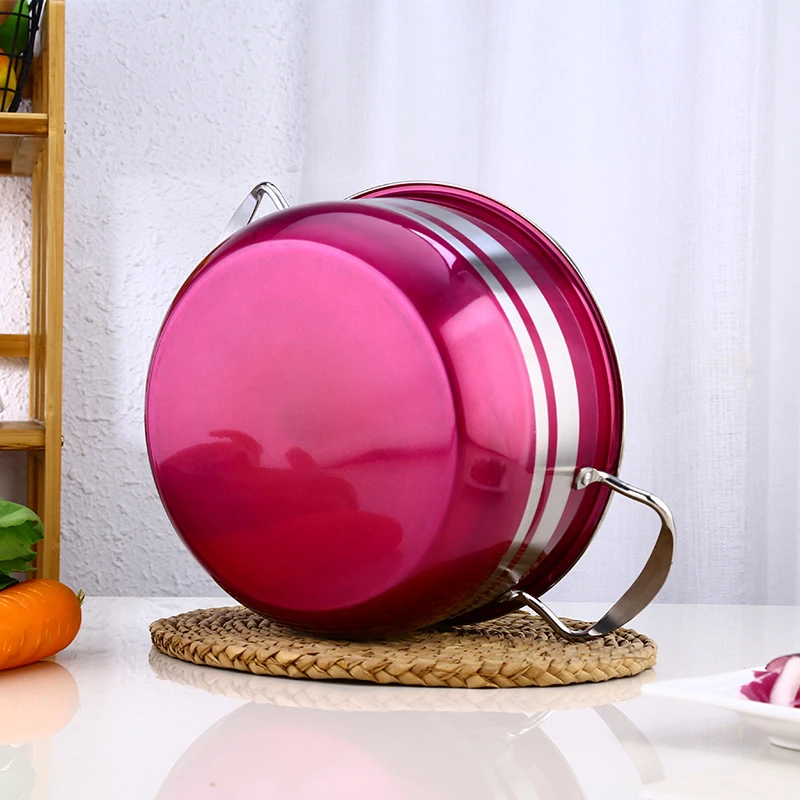 Stainless steel kitchen ware non stick cookware set cooking utensils stainless steel cookware set camping cookware kitchen set