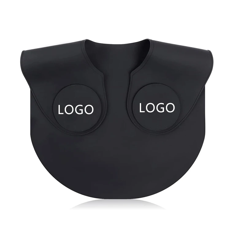 Waterproof Silicone Barber Cape Hair Cutting Bib Neck Wrap Shawl Silicone Perm Dye Shawl