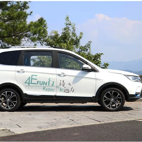 Подержанный автомобиль для продажи он-лайн с постоянным магнитом, работающий от постоянного тока 80KW 3 ряда 7 местный Электрический автомобиль 300 км Карри K60EV с хорошим качеством