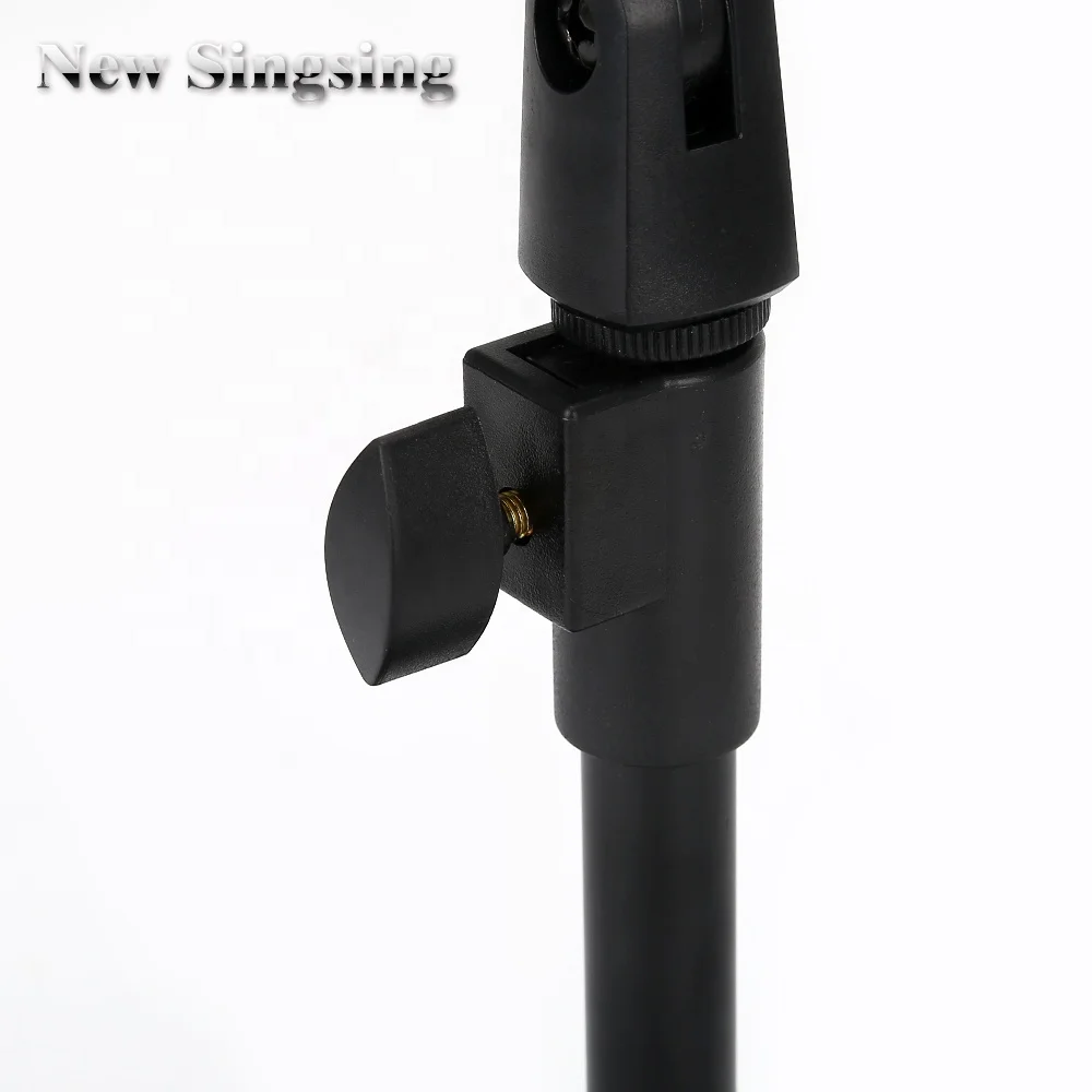 High quality desktop adjustable height studio microphone mic stand holder for recording