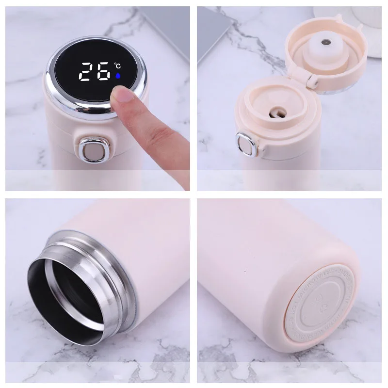 2024 Eco Friendly Creative Custom Logo Glass Water Bottle Lid Water Bottle with Stainless Steel CLASSIC Kitchen Storage