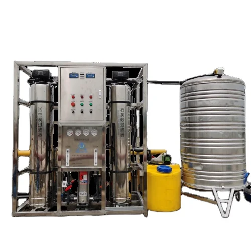 500l Per Hour Reverse Osmosis Systems Deionized Water Plant Industrial Machinery Equipment