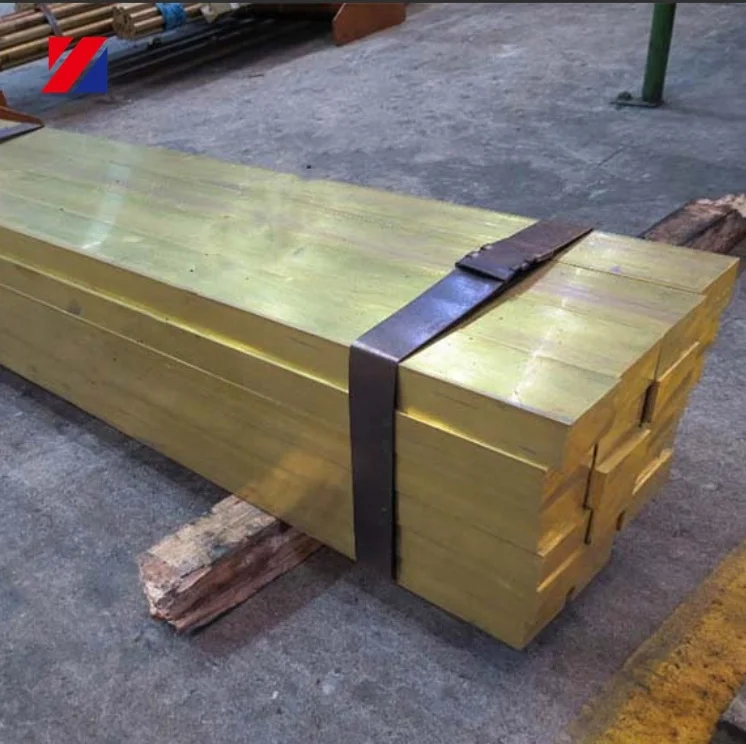 Wholesale Price Brass Flat  Square Rectangle Flat Bar Rod in Stock