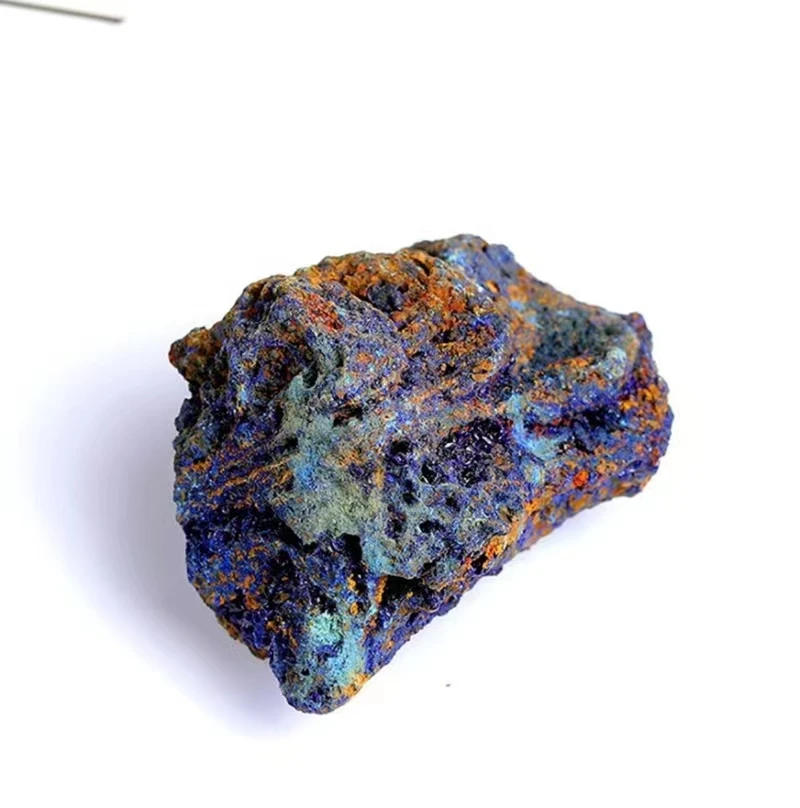 Special off  Raw Rock Crystal Stone  Azurite And Malachite Mineral Specimen  crude chessylite rough stone for sale