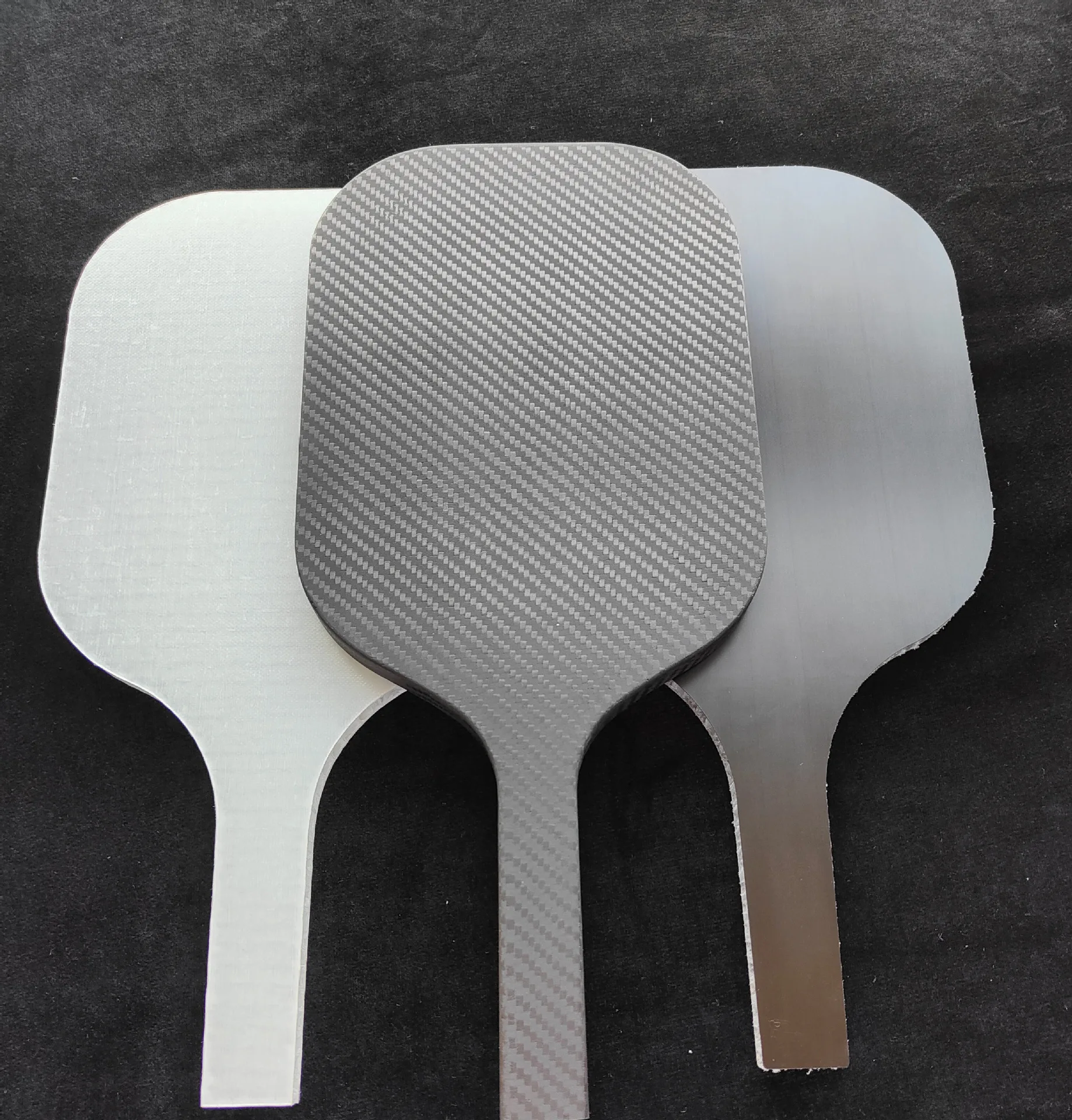 Cheap Customized Semi-finished Pickleball paddle high quality PP honeycomb fiberglass carbon fiber blank paddle manufacturer
