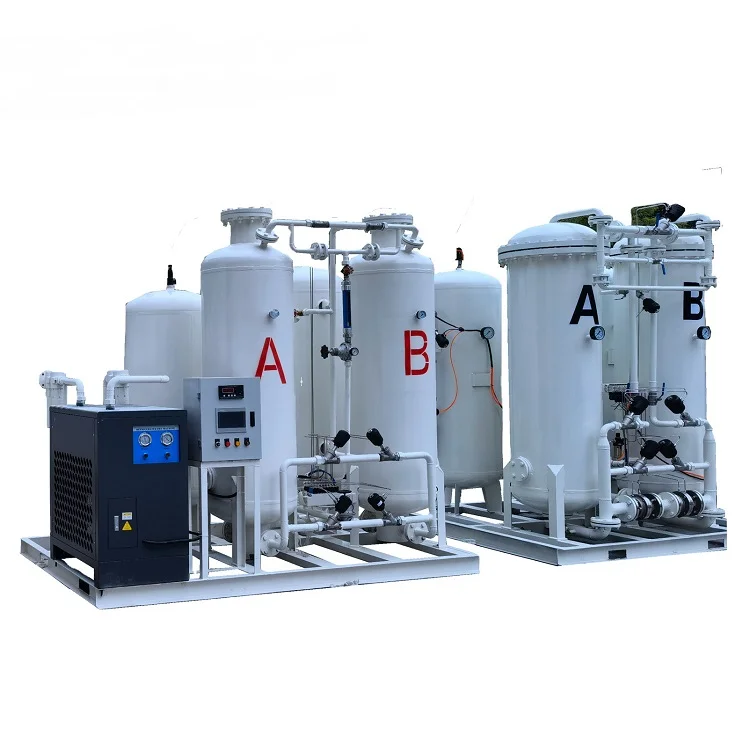 CNCD Oxygene Production Plant Psa Oxygen Generator With Air Compressor For Filling In Gas Cylinder