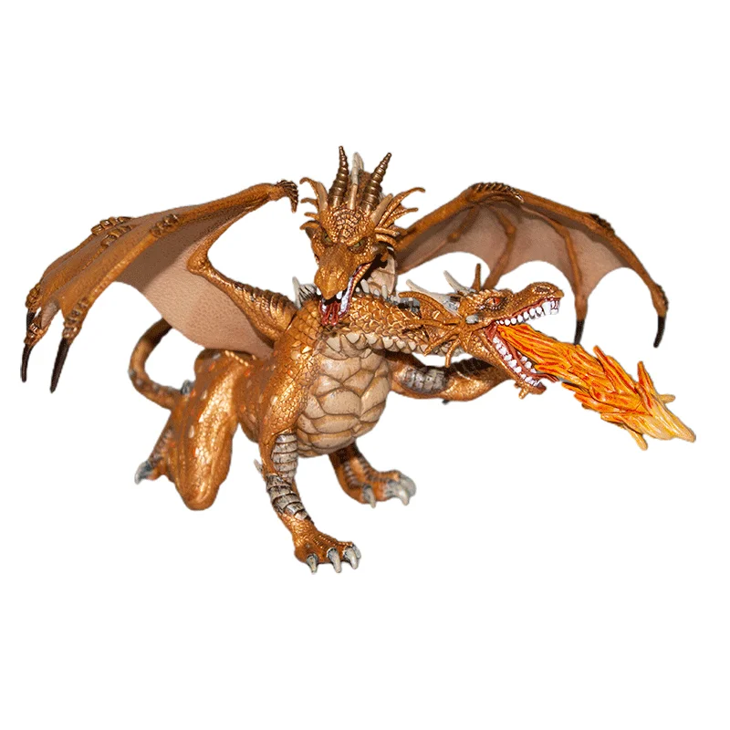 Fire-breathing Dragon Flying Dragon Model Assembly Adult Educational Toys 3d Plastic Toy
