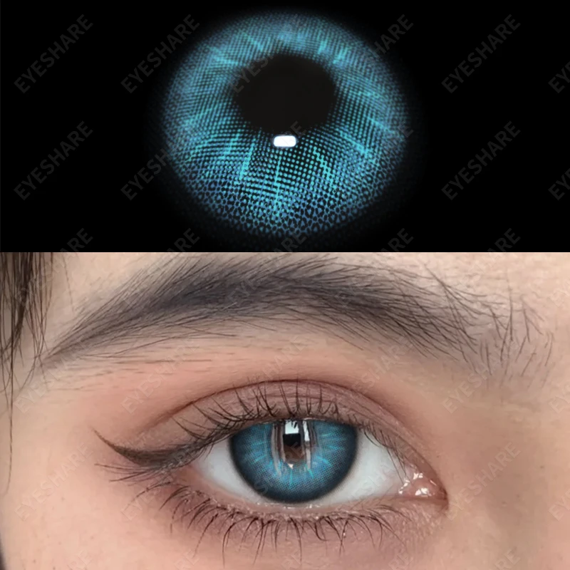 EYESHARE Makeup Color Contact Lenses for Eye Use Cycle Urba Cosmetics Contacted Lens for natural Beauty Colored Lenses