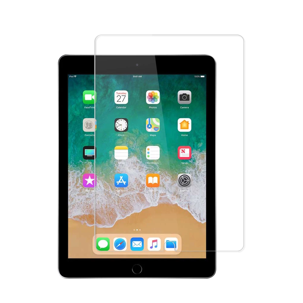 For iPad Tempered Glass Ultra Clear 9H 0.33mm 2.5D Tempered Glass For iPad 9.7 Air 2 Screen Protector