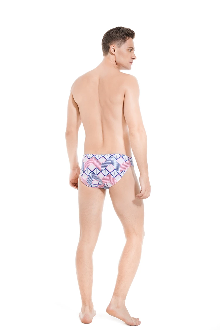 Karler Swimwear Manufacturing Custom Made Private Label Solid Color Digital Sublimation Screen Print Mens Male Swim Brief