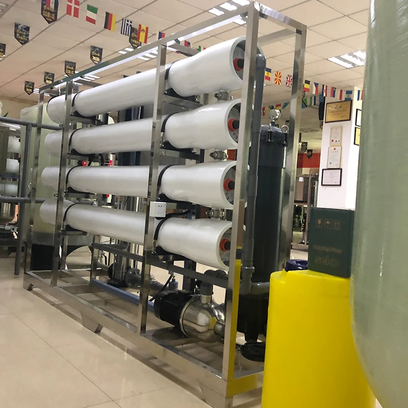 6000L/H Industrial RO Purification Machine Reverse Osmosis Filters Water Treatment System For Boiler/ Drinking/ Irrigation
