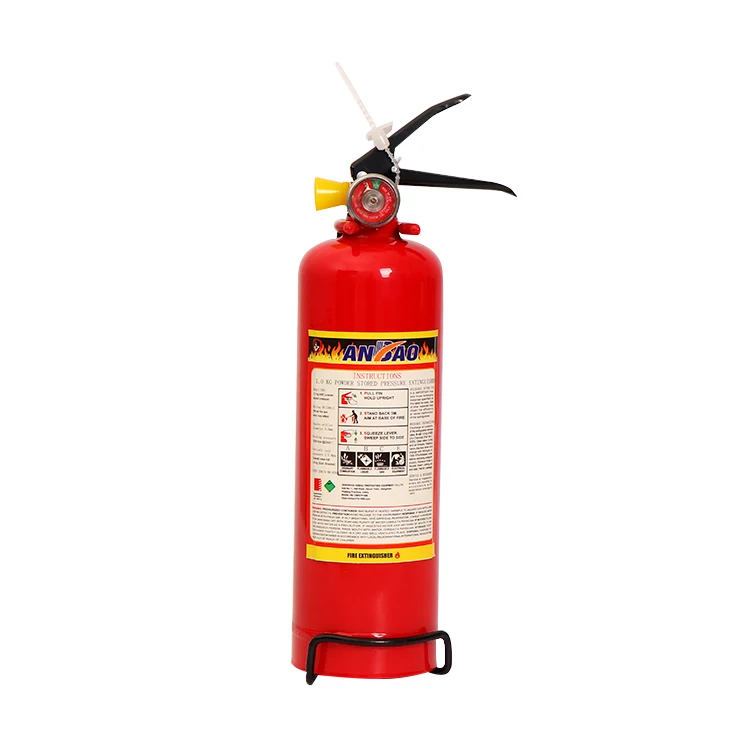 Manufacture wholesale supply Car fire extinguisher 1kg ABC powder with fire nozzle