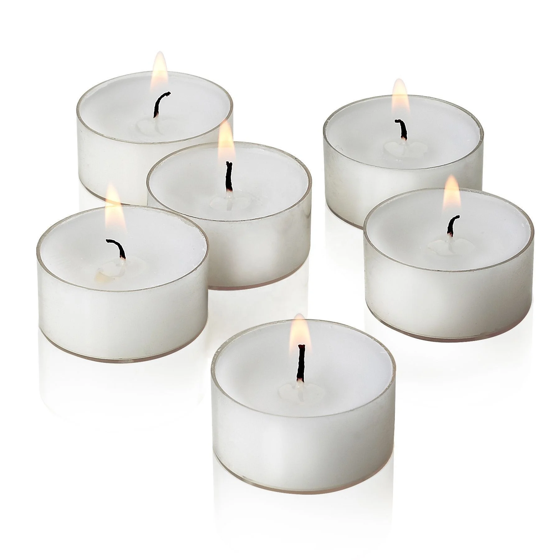 long burning tea light wax candle/white candle wax for sale
