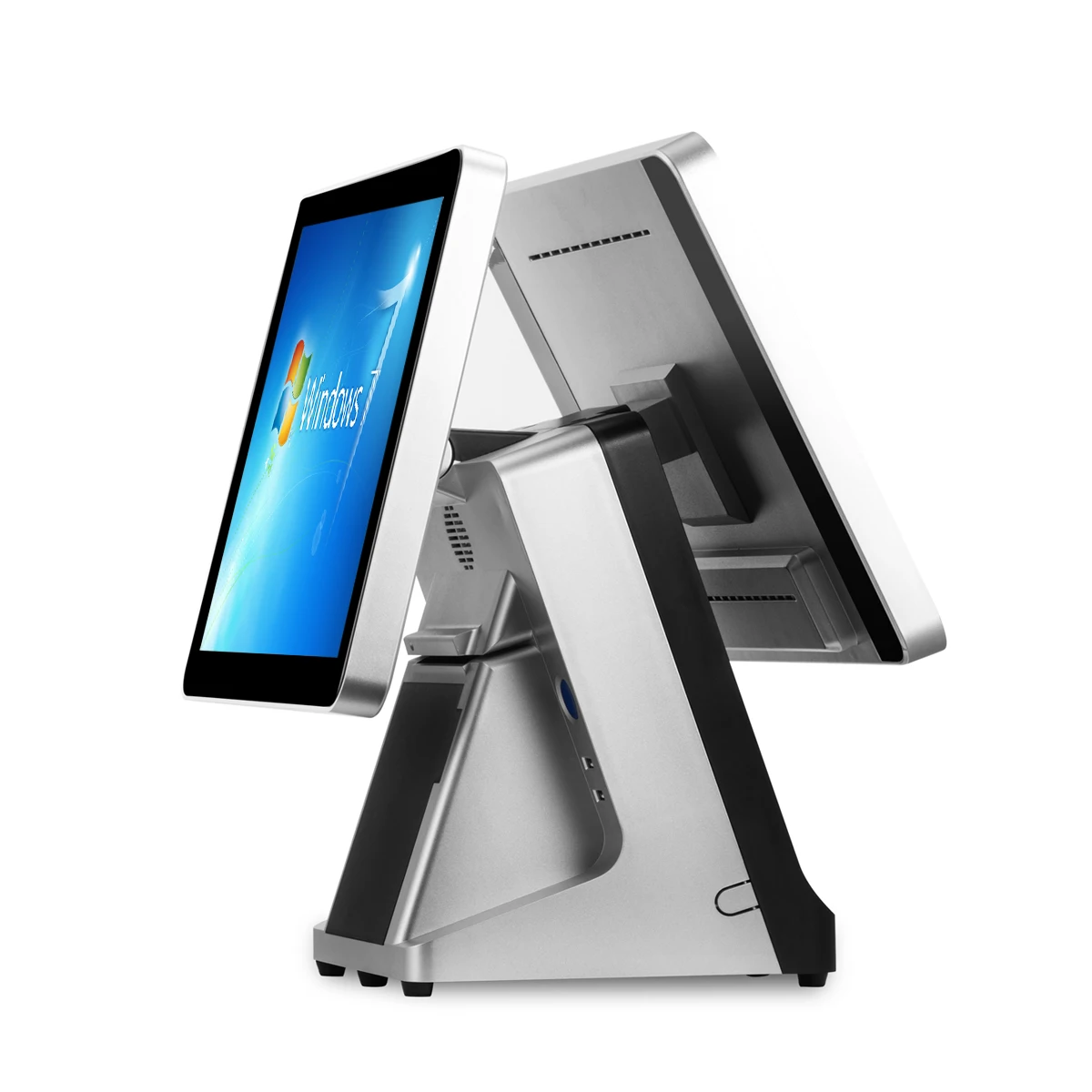 LICON Dual Screen Cash Register POS Machine with Thermal Printer Capacitive Touch Panel and POS Terminal System