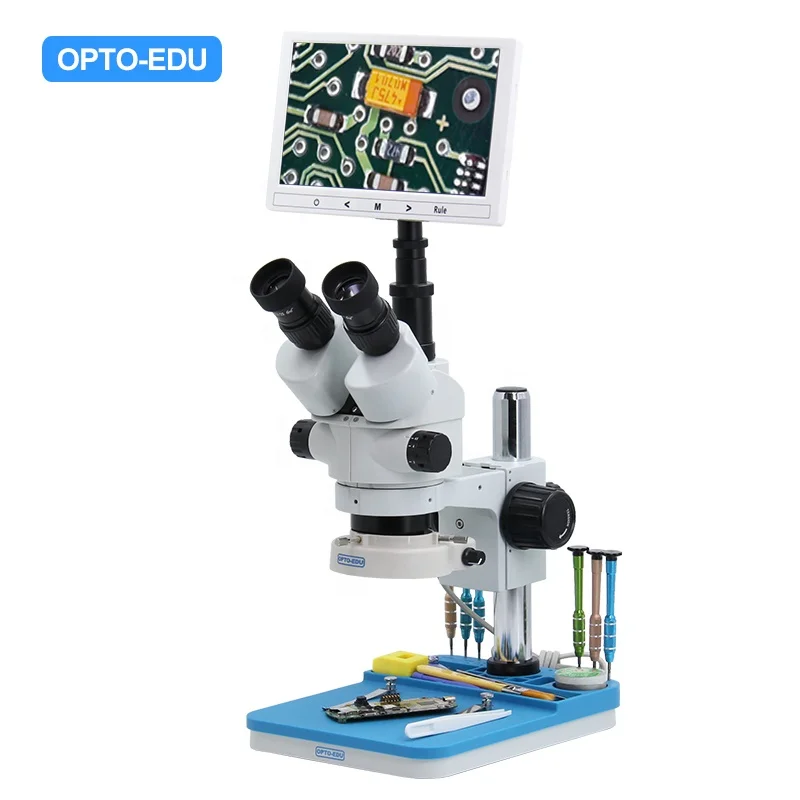 OPTO-EDU A23.1503 2K 3 8 M HD USB большая подставка светодиодная кольцевая подсветка цифровой электронный Usb стерео Мобильный
