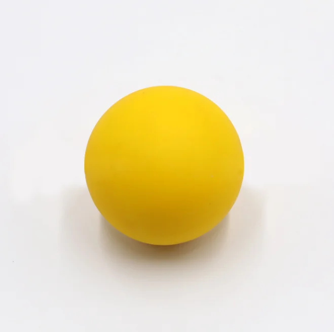 Wholesale Greaseless Custom Colorful Rubber Lacrosse Massager Ball In Net Single Gym For Sore Muscles Myofascial Release