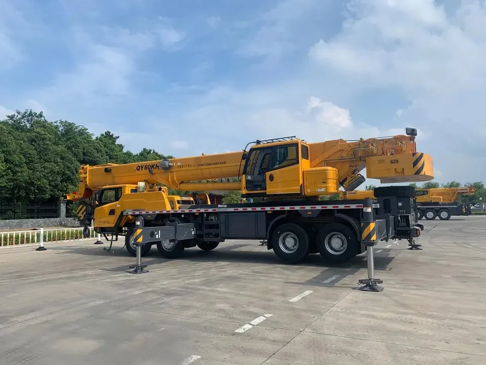 China First Brand New Mini 60 Ton Hydraulic Telescopic Boom Crane Qy60kh 60ton Arm Crane Low Price for Sale