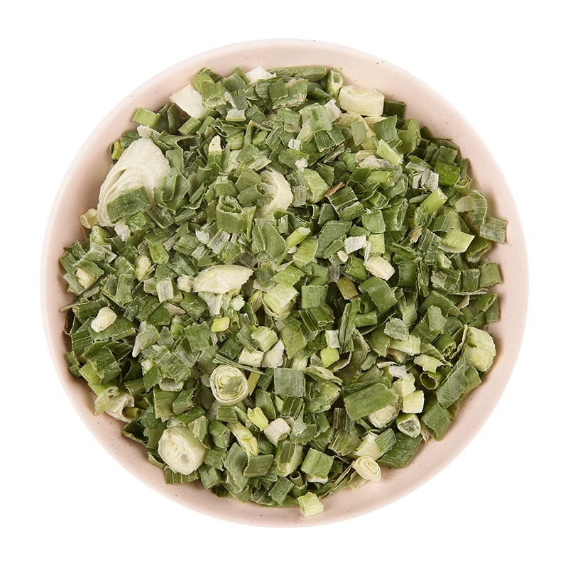 Замороженный зеленый лук Guoyue цельный Gefriergetrocknete lyofilizovane овощной кусок порошок замороженный