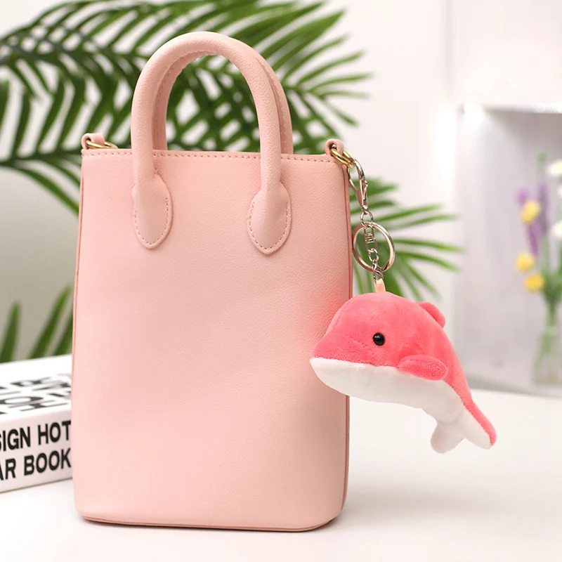 Cute dolphin whale pendant Baby Blue Whale Shark pillow Ocean fish plush toy stuffed animal stuffed dolphin