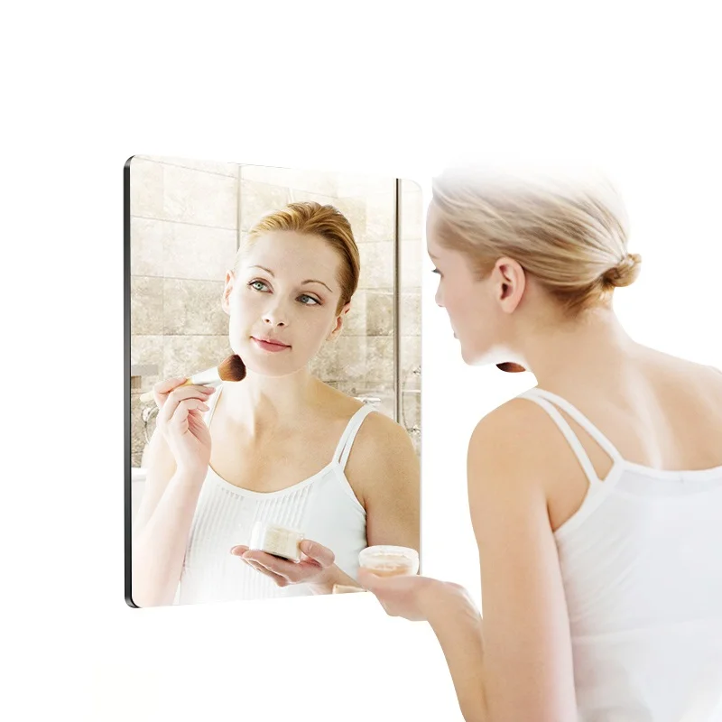 10.1 inch to 100 inch High quality interactive smart bathroom mirror led mirror touch screen lighted mirrors with Android system