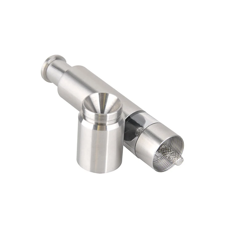 Wholesale Kitchen Mini Spices Thumb Press Pepper Grinder Manual Pepper Mill Stainless Steel Salt And Pepper Grinder Set