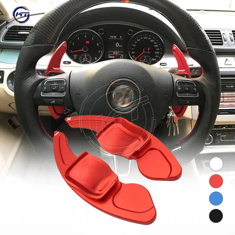 Aluminum Alloy Steering Wheel DSG Paddle Extensions Shifter Kit for VW Golf 6 MK5 MK6 GTI R20 R36 Tiguan body kit