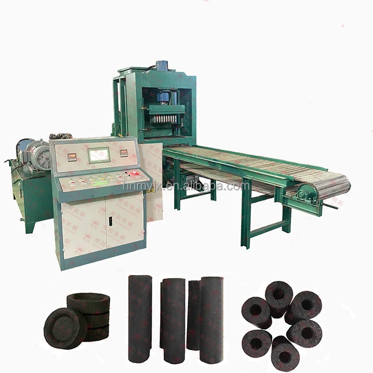 Small charcoal tablet production line/ charcoal powder briquette machine/ BBQ and Arab shisha charcoal machine